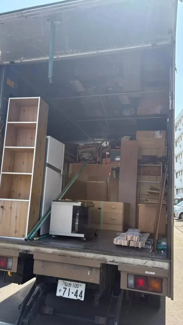 お掃除屋さんからのヘルプで大物処分依頼